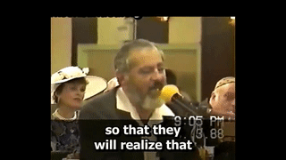 Rabbi Meir Kahane on Every 18 year old Arab will serve 3 years of hard labor on the roads(1) 00:00:40